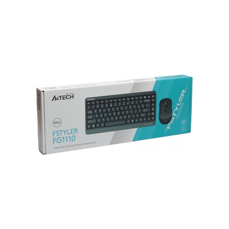 Комплект A4Tech FG1110 Wireless Grey (FG1110 Grey) - фото 4