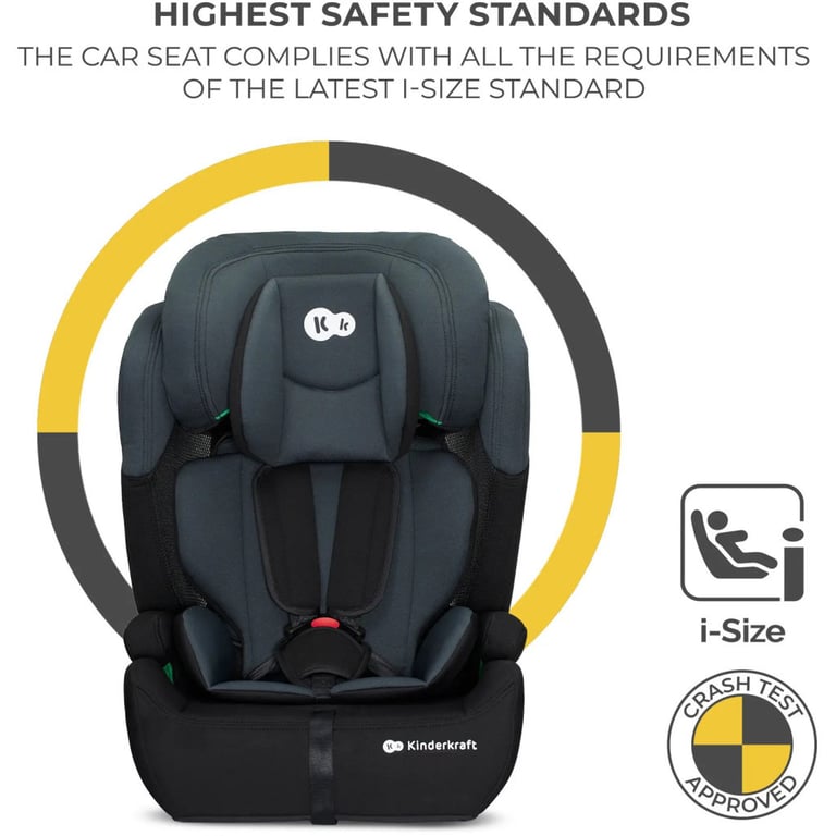 Автокрісло Kinderkraft Comfort Up i-Size Black (KCCOUP02BLK0000) (5902533923120) - фото 8