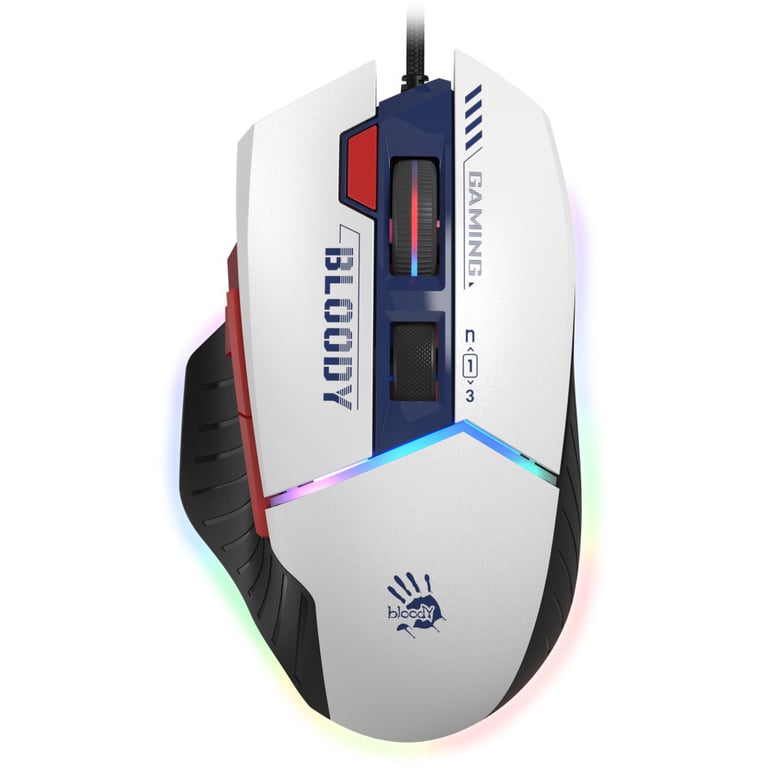 Мишка A4Tech Bloody W95 Max RGB Activated USB Sports Navy (4711421985659) - фото 1