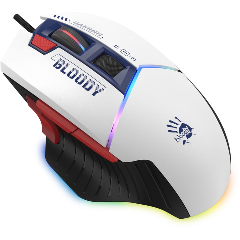 Мишка A4Tech Bloody W95 Max RGB Activated USB Sports Navy (4711421985659) - фото 3