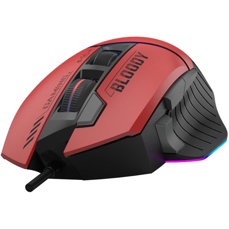 Мишка A4Tech Bloody W95 Max RGB Activated USB Sports Red (Bloody W95 Max Sports Red) - фото 5