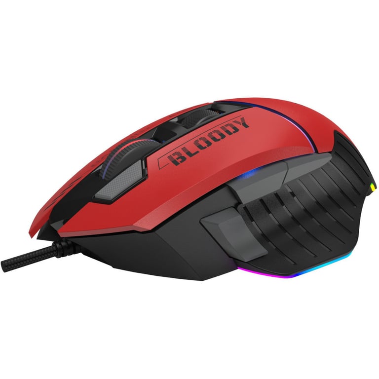 Мишка A4Tech Bloody W95 Max RGB Activated USB Sports Red (Bloody W95 Max Sports Red) - фото 6