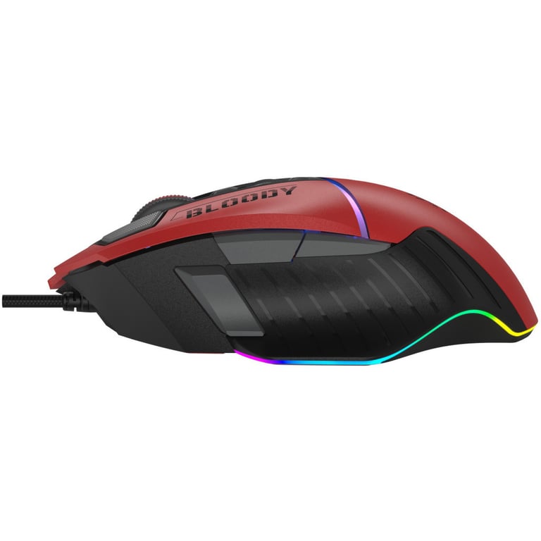 Мишка A4Tech Bloody W95 Max RGB Activated USB Sports Red (Bloody W95 Max Sports Red) - фото 7