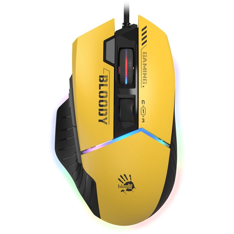Мишка A4Tech Bloody W95 Max RGB Activated USB Sports Lime (Bloody W95 Max Sports Lime) - фото 1