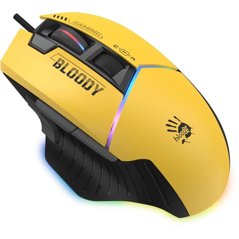 Мишка A4Tech Bloody W95 Max RGB Activated USB Sports Lime (Bloody W95 Max Sports Lime) - фото 3