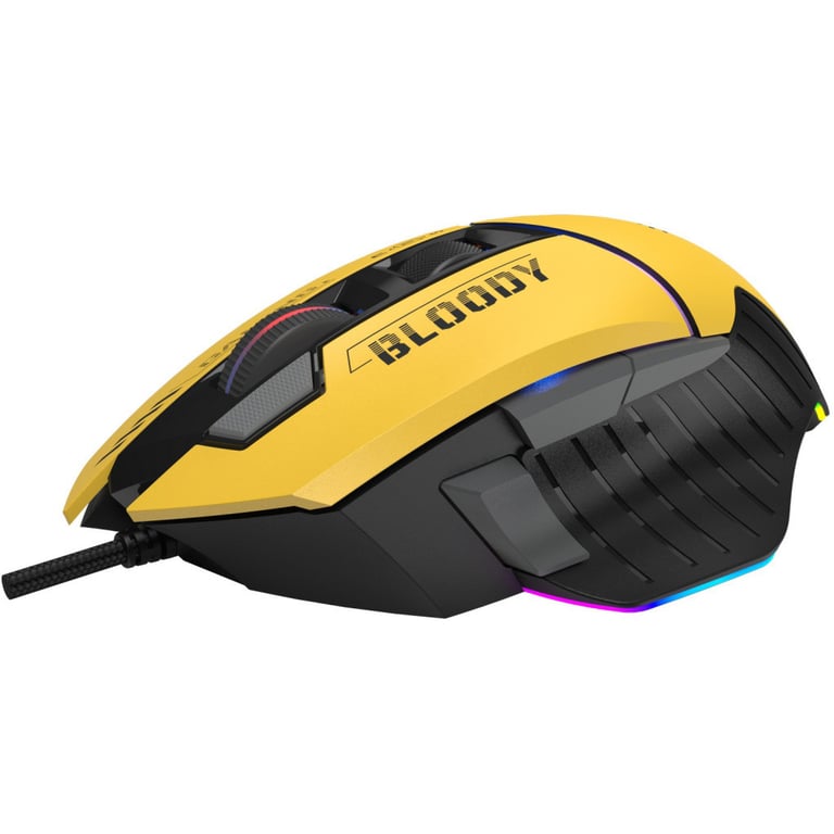 Мишка A4Tech Bloody W95 Max RGB Activated USB Sports Lime (Bloody W95 Max Sports Lime) - фото 5