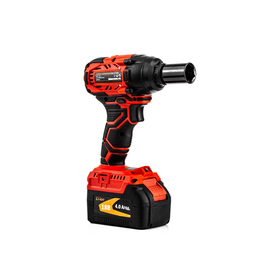 Гайковерт GTM IWC18/320BL, 18В, 320Нм, 1/2", 2x4Ah, кейс (IWC18/320BL) - фото 4 Гайковерт GTM IWC18/320BL, 18В, 320Нм, 1/2", 2x4Ah, кейс (IWC18/320BL) - фото 4