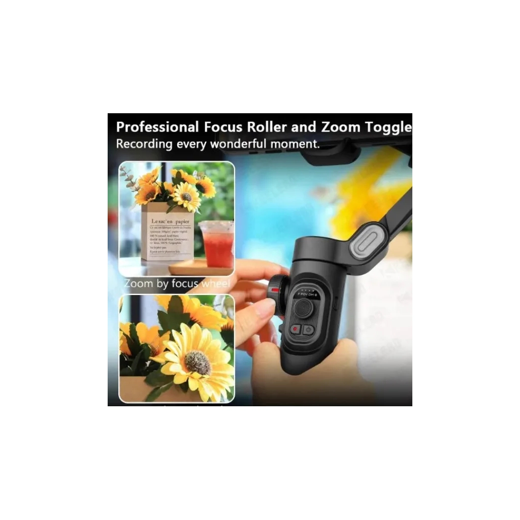 Стедікам AOCHUAN GIMBAL STABILIZER FOR SMARTPHONE SMART XE BLACK (AOCHUAN-SMARTXE-B) - фото 3 Стедікам AOCHUAN GIMBAL STABILIZER FOR SMARTPHONE SMART XE BLACK (AOCHUAN-SMARTXE-B) - фото 3