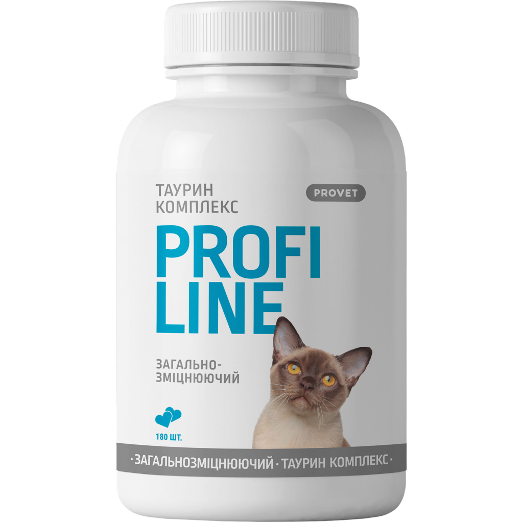 Вітаміни для котів ProVET Profiline Таурин комплекс 180 табл (4823082431700) Вітаміни для котів ProVET Profiline Таурин комплекс 180 табл (4823082431700)
