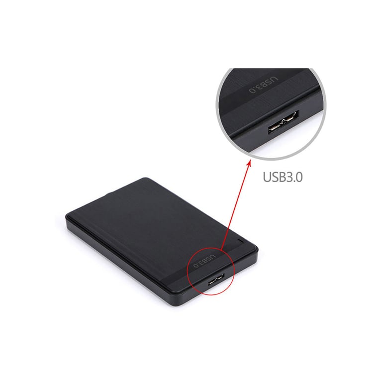 Кишеня зовнішня Dynamode 2.5" SATA HDD/SSD USB 3.0 Black (DM-CAD-25317) - фото 8