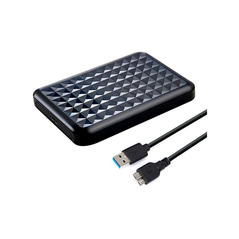 Кишеня зовнішня Dynamode 2.5" SATA HDD/SSD USB 3.0 Black (DM-CAD-25318) - фото 1