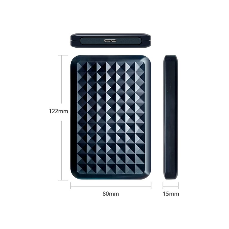 Кишеня зовнішня Dynamode 2.5" SATA HDD/SSD USB 3.0 Black (DM-CAD-25318) - фото 8