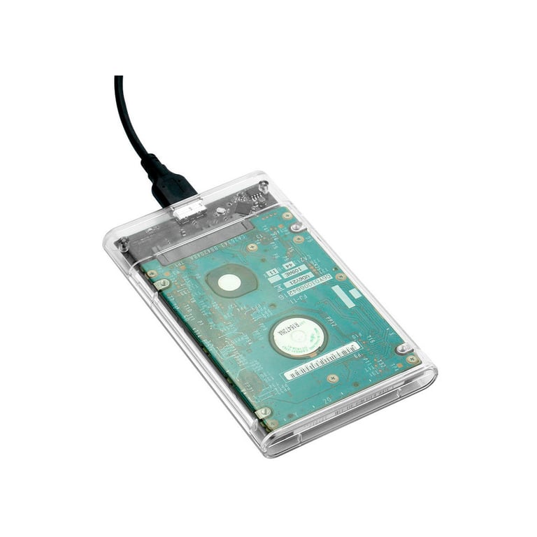 Кишеня зовнішня Dynamode 2.5" SATA HDD/SSD USB 3.0 Transparent (DM-CAD-25316) - фото 5