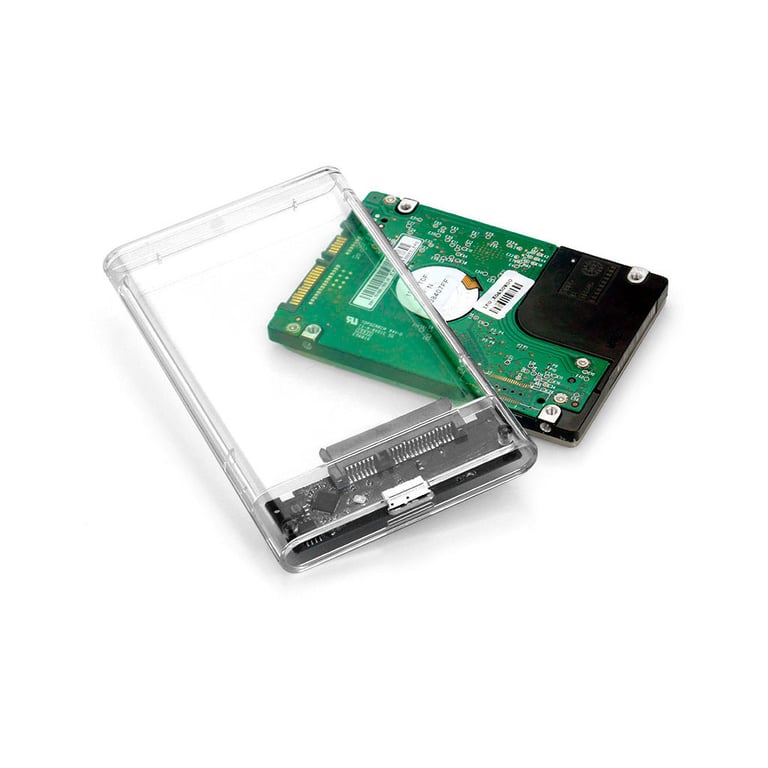 Кишеня зовнішня Dynamode 2.5" SATA HDD/SSD USB 3.0 Transparent (DM-CAD-25316) - фото 6