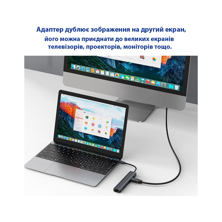 Концентратор Dynamode 7-in-1 USB-C to HDTV 4K/30Hz, 2хUSB3.0, RJ45, USB-C PD 100W, SD/MicroSD (BYL-2303) - фото 7