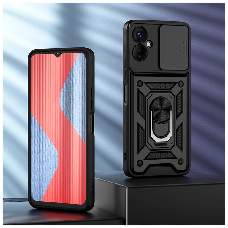 Чохол до мобільного телефона BeCover Military Tecno Spark 9 Pro (KH7n) Black (710006) - фото 2