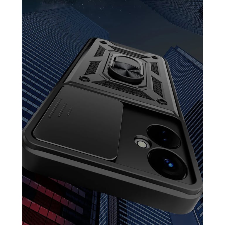 Чохол до мобільного телефона BeCover Military Tecno Spark 9 Pro (KH7n) Black (710006) - фото 5