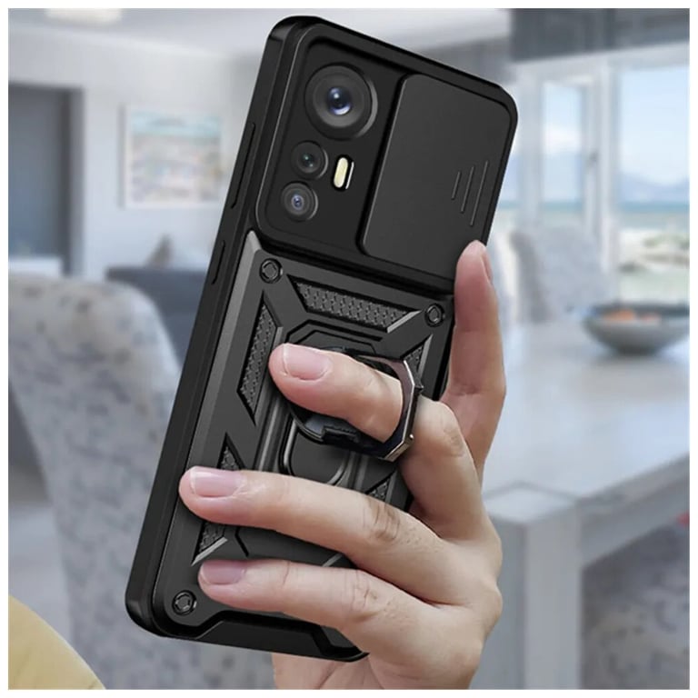 Чохол до мобільного телефона BeCover Military Xiaomi 12 5G Black (710019) - фото 6