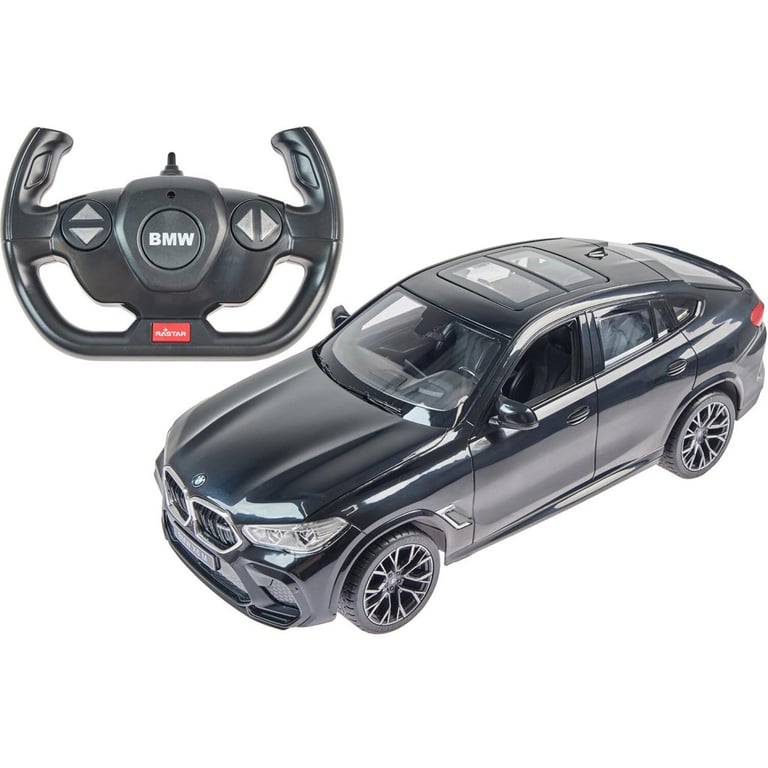 Радіокерована іграшка Rastar BMW X6 1:14 чорний (99260 black) - фото 1