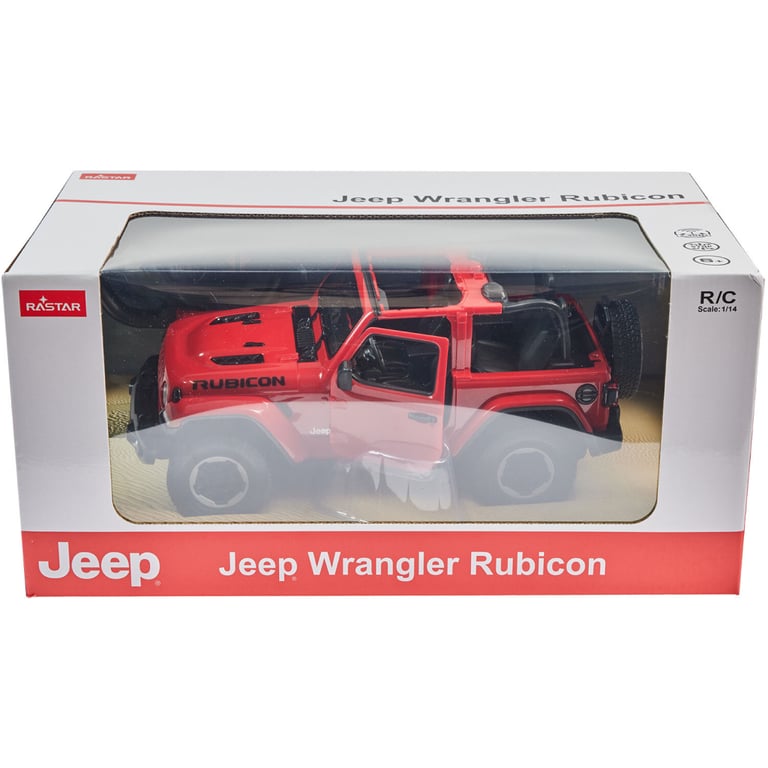 Радіокерована іграшка Rastar JEEP Wrangler Rubicon 1:14 червоний (79460 red) - фото 10