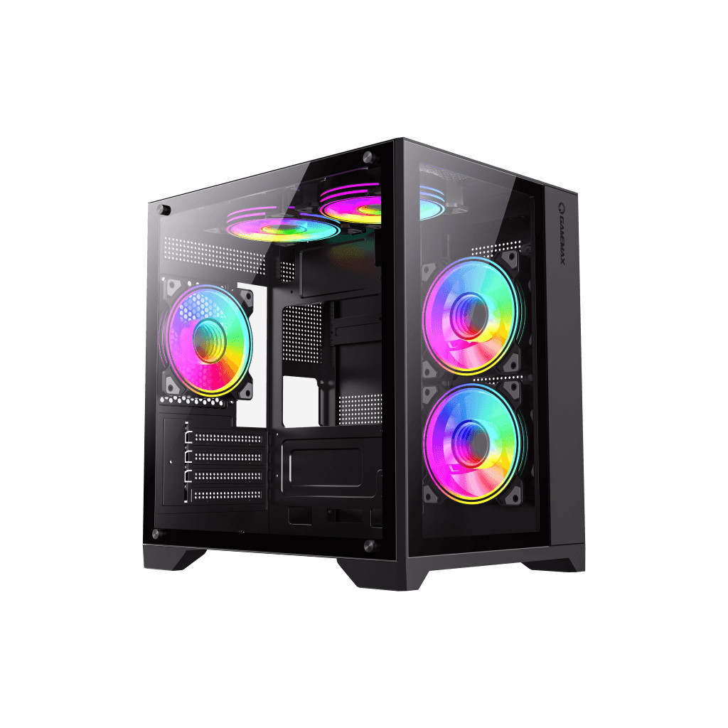 Корпус Gamemax Infinity Mini Black - фото 2 Корпус Gamemax Infinity Mini Black - фото 2