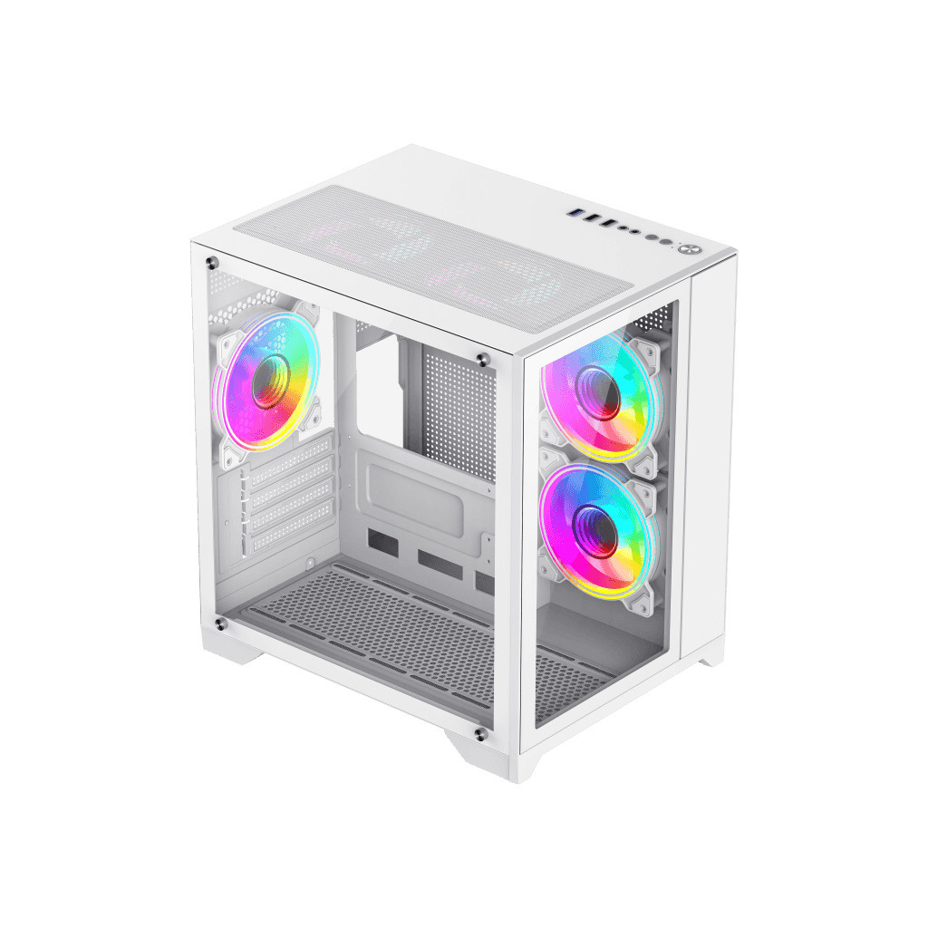 Корпус Gamemax Infinity Mini White - фото 1 Корпус Gamemax Infinity Mini White - фото 1