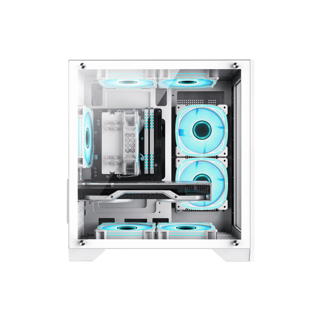 Корпус Gamemax Infinity Mini White - фото 3 Корпус Gamemax Infinity Mini White - фото 3