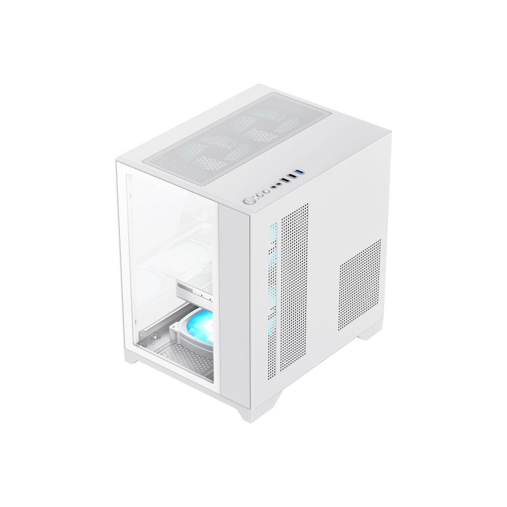 Корпус Gamemax Infinity Mini White - фото 5 Корпус Gamemax Infinity Mini White - фото 5