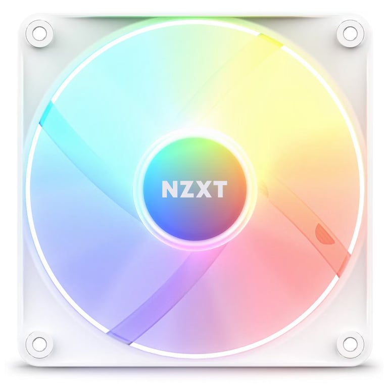 Кулер до корпусу NZXT F120RGB Core - 120mm - Hub-mounted RGB F (RF-C12SF-W1) - фото 2