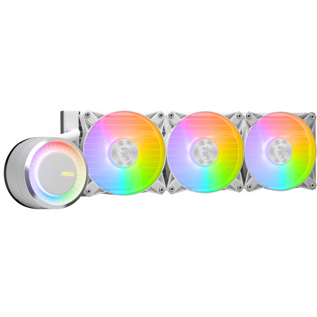 Система рідинного охолодження MSI MAG CoreLiquid E360 White - фото 5 Система рідинного охолодження MSI MAG CoreLiquid E360 White - фото 5