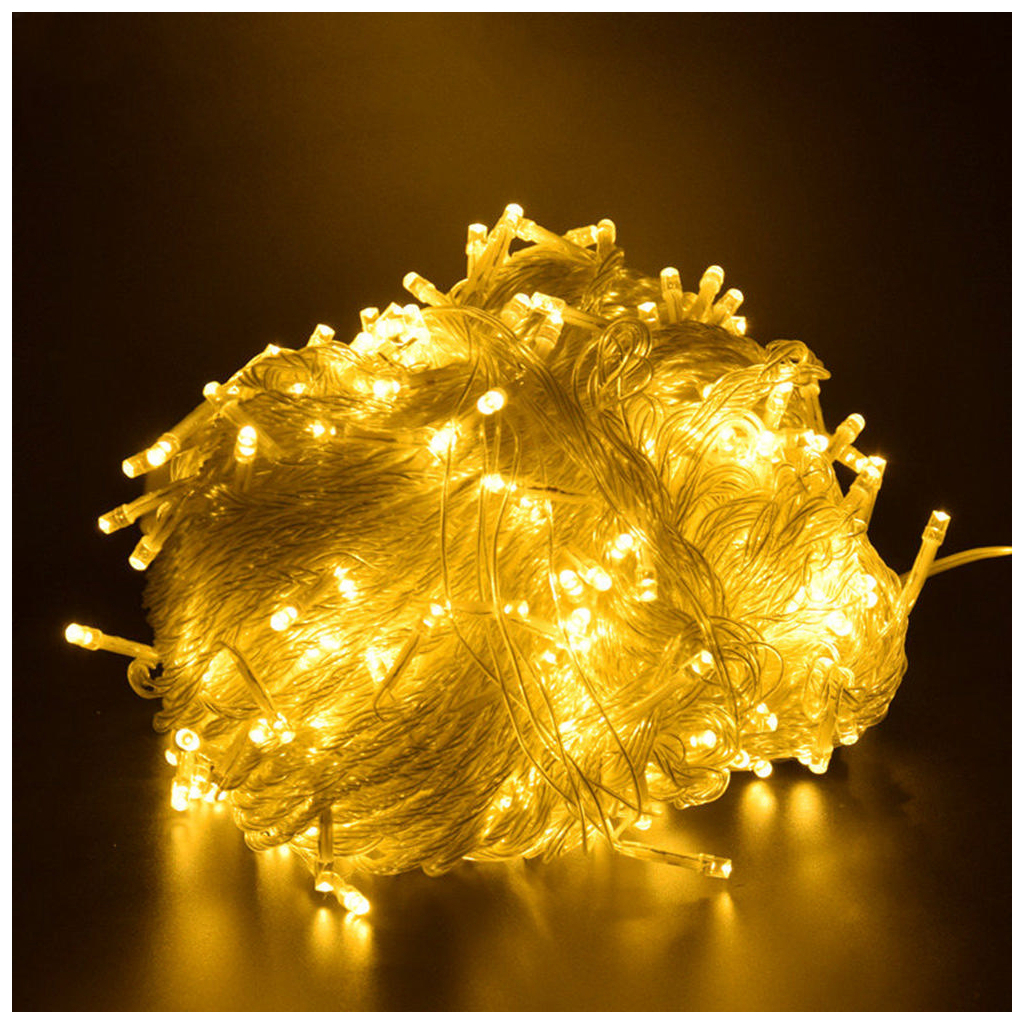 Гірлянда ColorWay LED 100 10м (8 функцій) теплий колір USB (CW-G-100L10U) - фото 9 Гірлянда ColorWay LED 100 10м (8 функцій) теплий колір USB (CW-G-100L10U) - фото 9