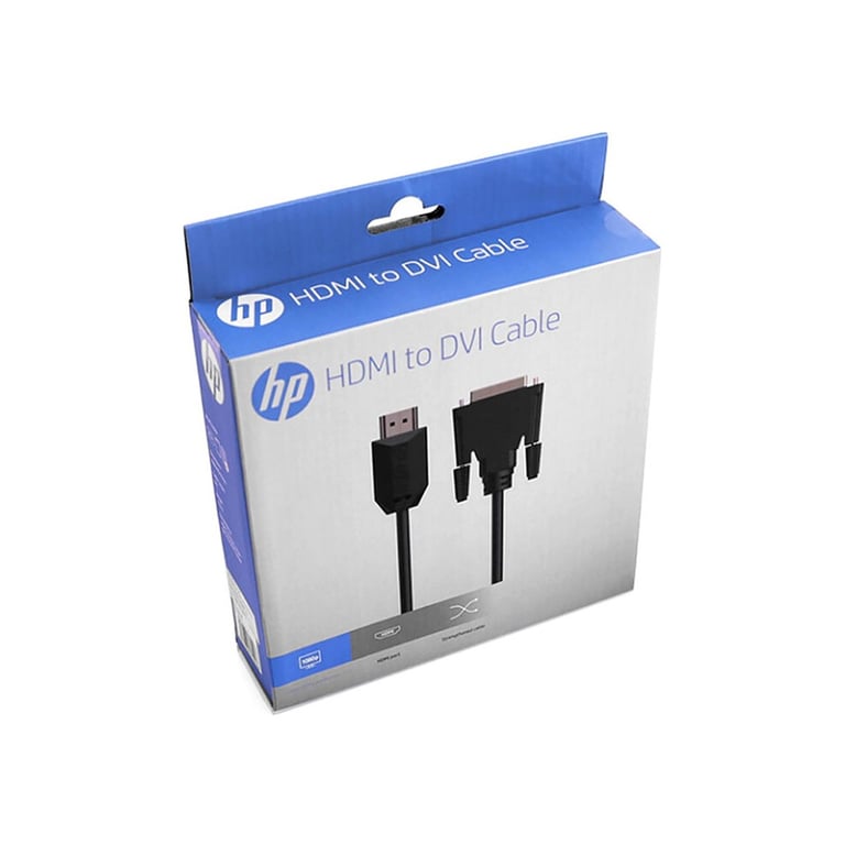 Кабель мультимедійний HDMI M to DVI M 3.0m 4K60Hz 24+1pin HP (DHC-HD05-03M) - фото 3