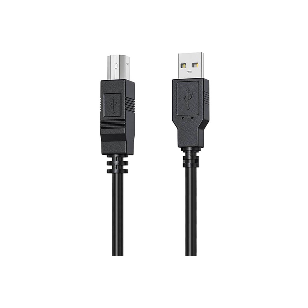 Кабель для принтера USB 2.0 AM/BM 2.0m HP (DHC-PT100-2M) - головне фото