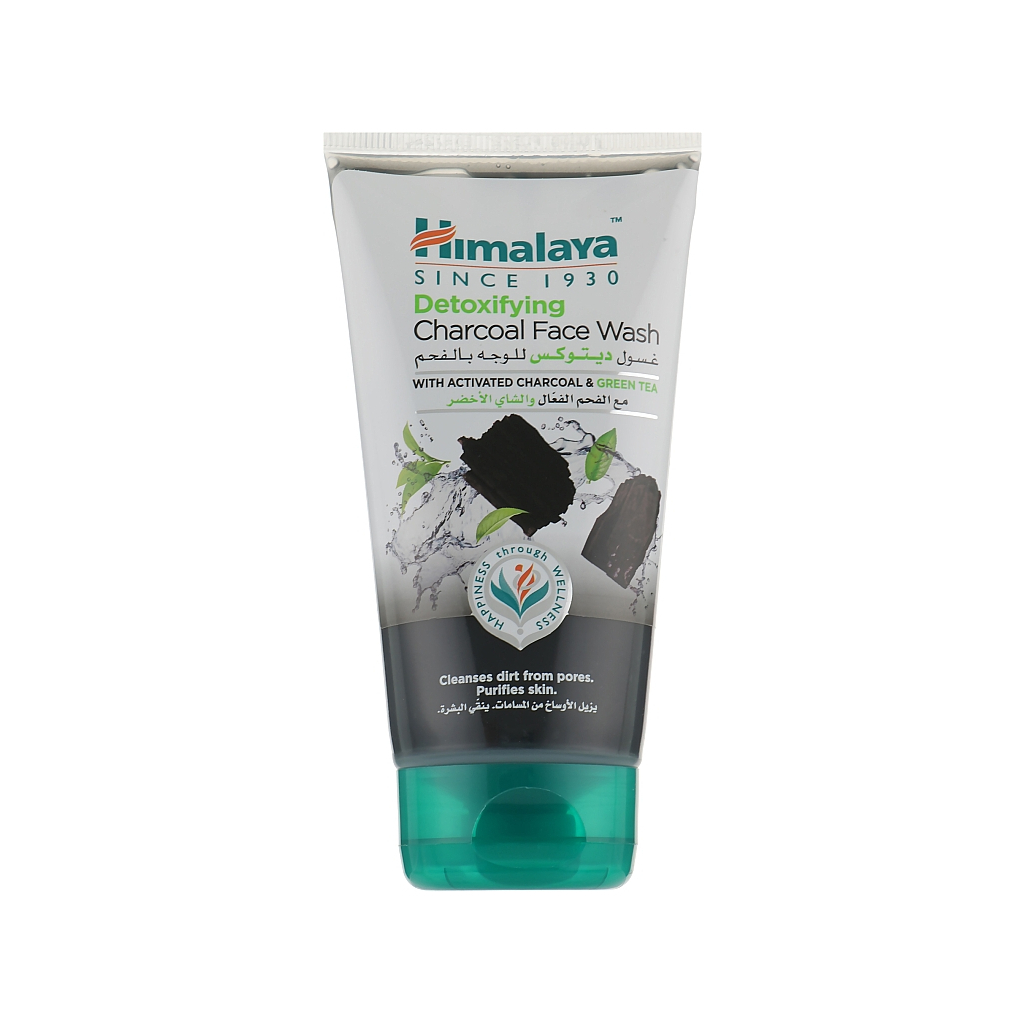 Гель для вмивання Himalaya Herbals Детокс-гель з вугіллям і зеленим чаєм 150 мл (6291107223407) - головне фото