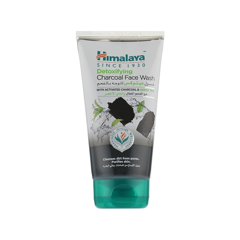 Гель для вмивання Himalaya Herbals Детокс-гель з вугіллям і зеленим чаєм 150 мл (6291107223407) - фото 1