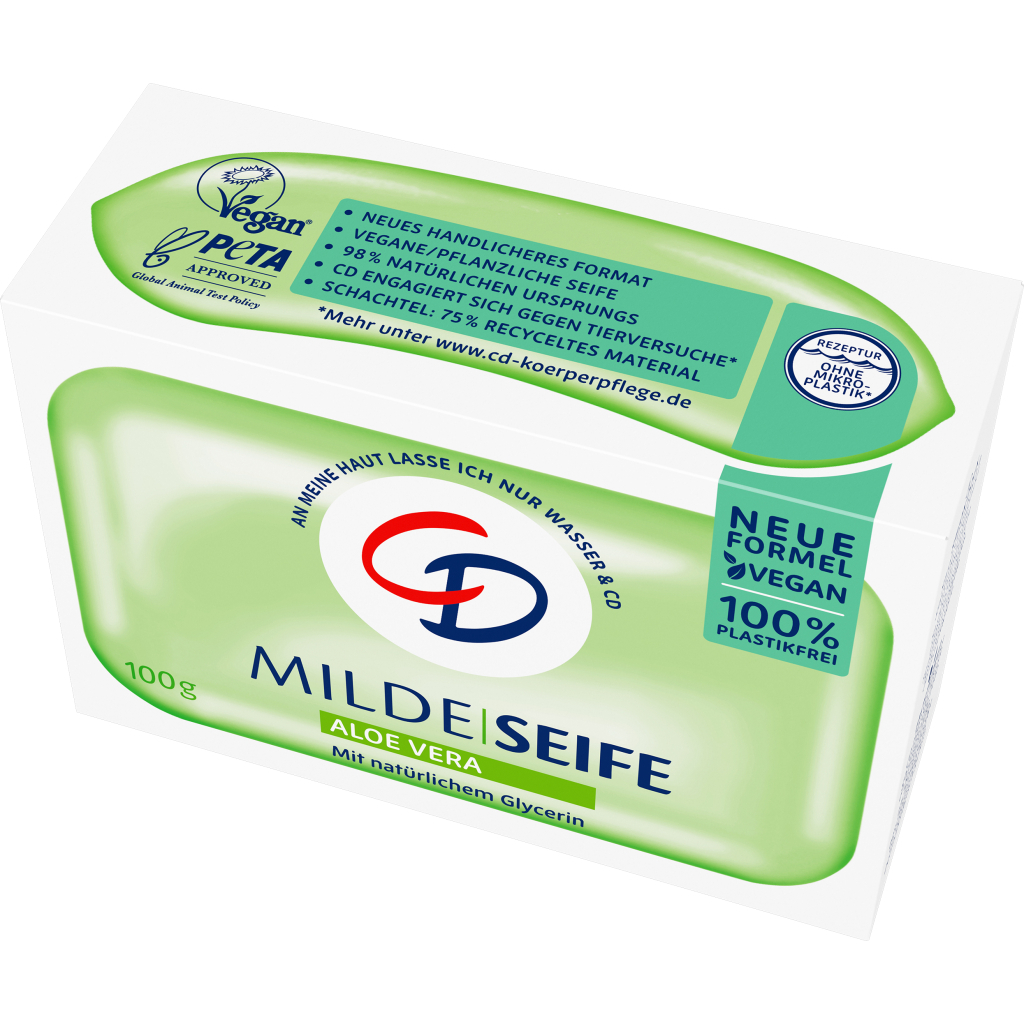 Тверде мило CD Алое Вера 100 г (4045612009429) - фото 2 Тверде мило CD Алое Вера 100 г (4045612009429) - фото 2