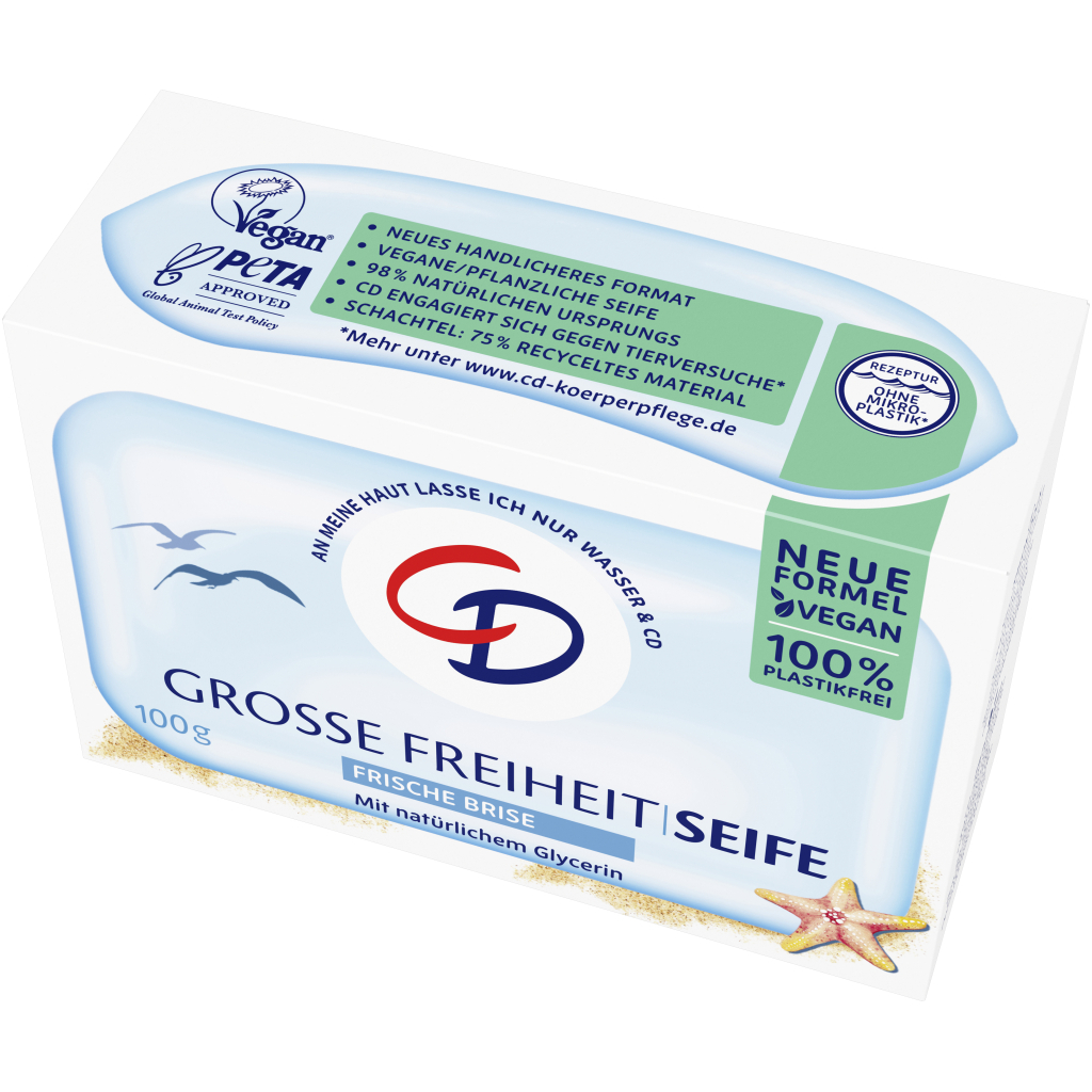 Тверде мило CD Безмежна Свобода 100 г (4045612009467) - фото 2 Тверде мило CD Безмежна Свобода 100 г (4045612009467) - фото 2