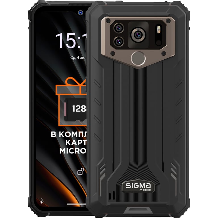 Мобільний телефон Sigma X-treme PQ55 Black (4827798337912) — фото 1