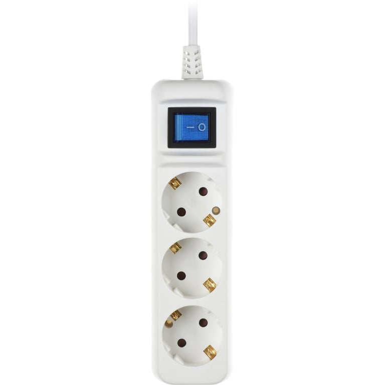 Мережевий фільтр живлення 2E 3xSchuko, 1.5м (2E-U03ESM1.5) - фото 2