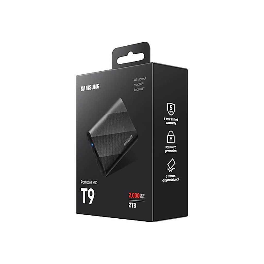 Накопичувач SSD USB 3.2 2TB T9 Samsung (MU-PG2T0B/EU) - фото 12 Накопичувач SSD USB 3.2 2TB T9 Samsung (MU-PG2T0B/EU) - фото 12