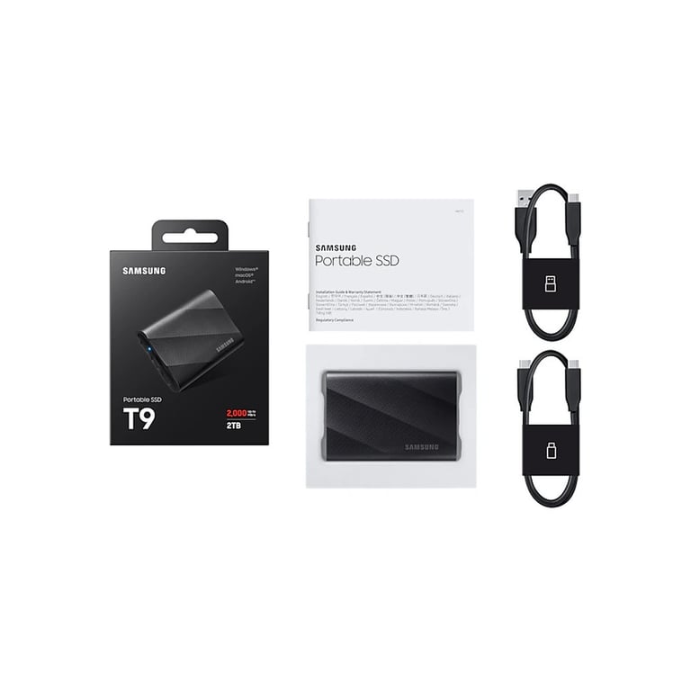 Накопичувач SSD USB 3.2 2TB T9 Samsung (MU-PG2T0B/EU) - фото 4