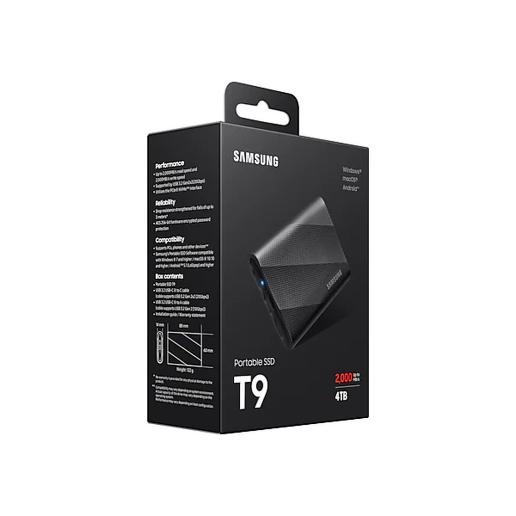 Накопичувач SSD USB 3.2 4TB T9 Samsung (MU-PG4T0B/EU) - фото 11 Накопичувач SSD USB 3.2 4TB T9 Samsung (MU-PG4T0B/EU) - фото 11