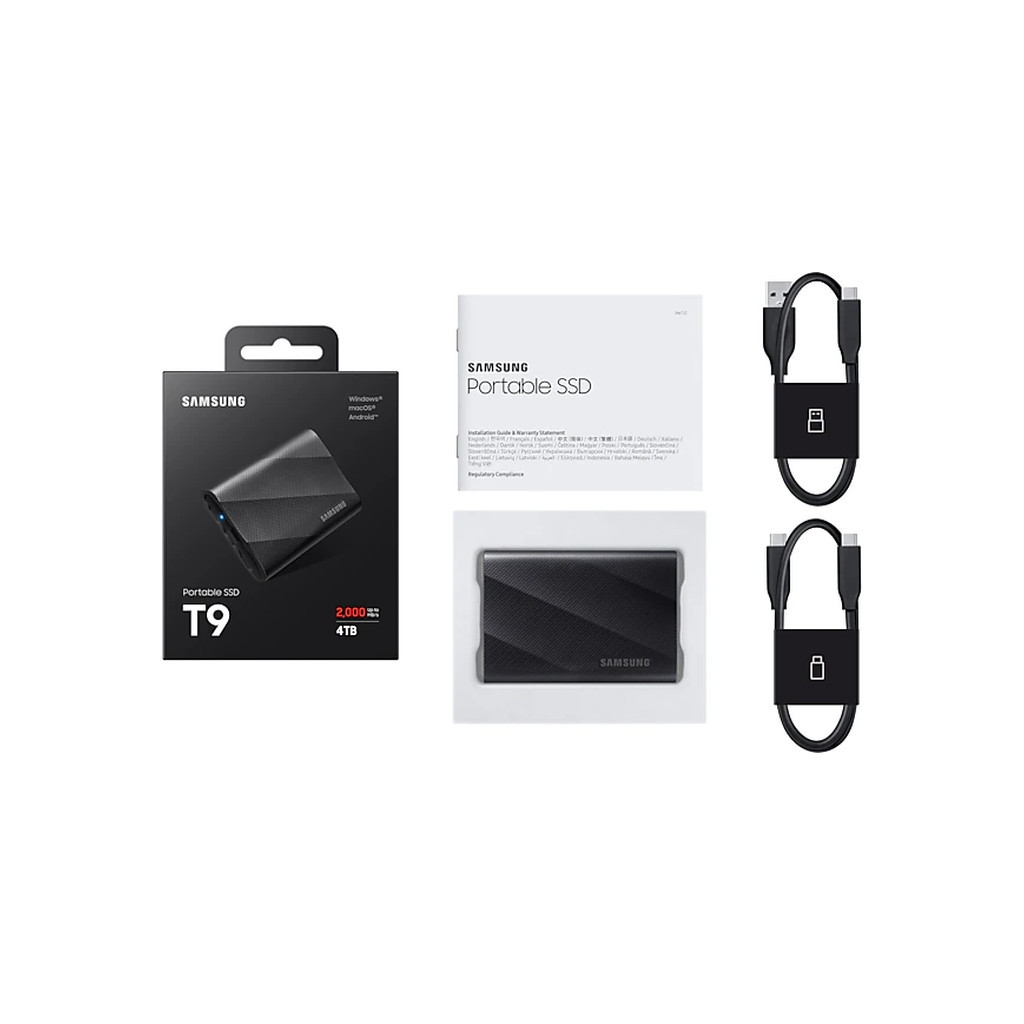 Накопичувач SSD USB 3.2 4TB T9 Samsung (MU-PG4T0B/EU) - фото 4 Накопичувач SSD USB 3.2 4TB T9 Samsung (MU-PG4T0B/EU) - фото 4