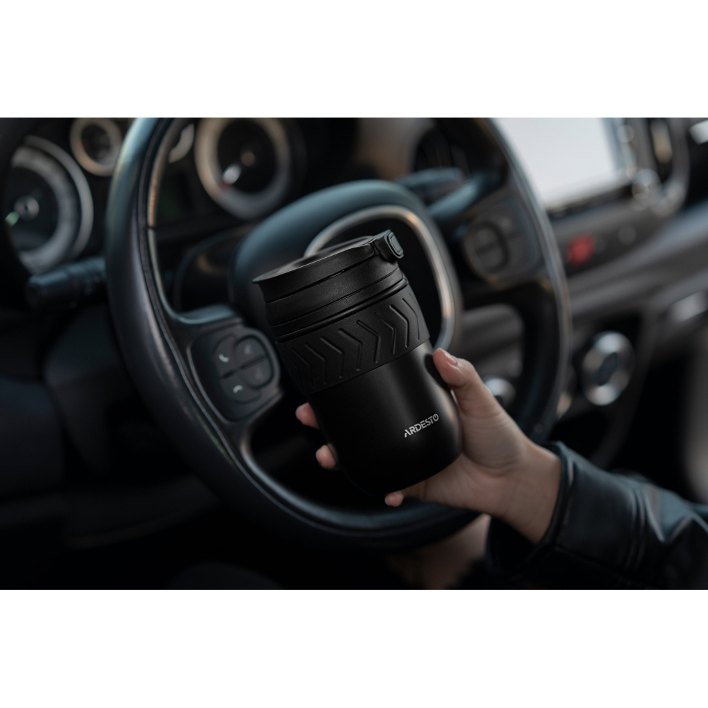Термокружка Ardesto Cosy 400 мл Чорна (AR2640BT) - фото 2 Термокружка Ardesto Cosy 400 мл Чорна (AR2640BT) - фото 2