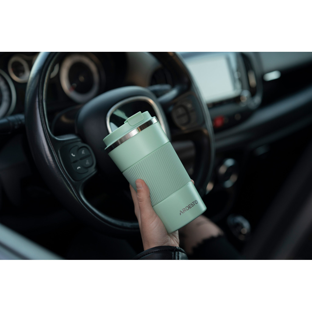 Термокружка Ardesto Urban 500 мл Зелена (AR2650GT) - фото 3 Термокружка Ardesto Urban 500 мл Зелена (AR2650GT) - фото 3