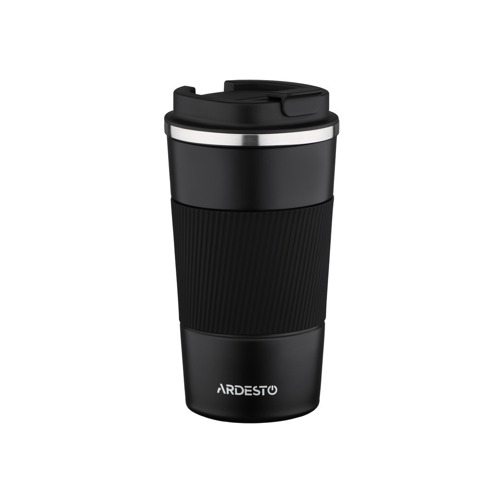 Термокружка Ardesto Urban 500 мл Чорна (AR2650TMB) Термокружка Ardesto Urban 500 мл Чорна (AR2650TMB)