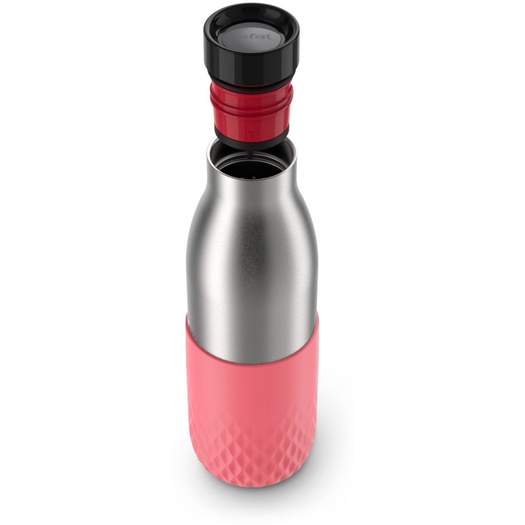 Термокружка Tefal Bludrop 500 мл Рожева (N3110810) - фото 8 Термокружка Tefal Bludrop 500 мл Рожева (N3110810) - фото 8