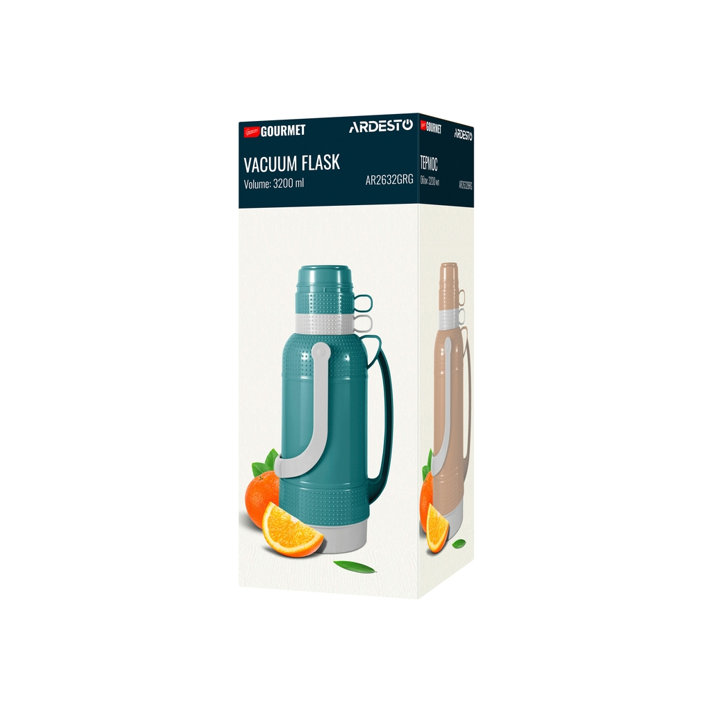 Термос Ardesto Gemini Gourmet 3200 мл Коричневий (AR2632BRG) - фото 10 Термос Ardesto Gemini Gourmet 3200 мл Коричневий (AR2632BRG) - фото 10