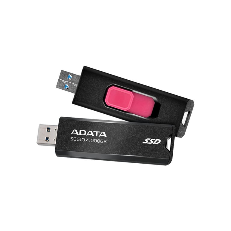 Накопичувач SSD USB 3.2 1TB SD610 ADATA (SC610-1000G-CBK/RD) - фото 5