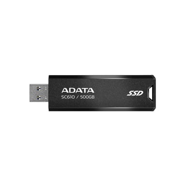 Накопичувач SSD USB 3.2 500GB SD610 ADATA (SC610-500G-CBK/RD) - фото 1